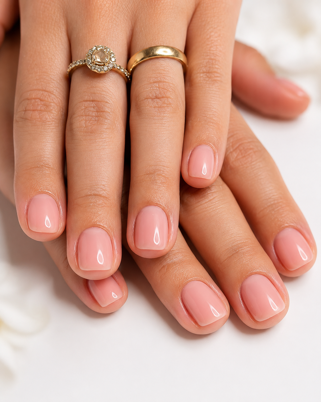 Elegant manicure result