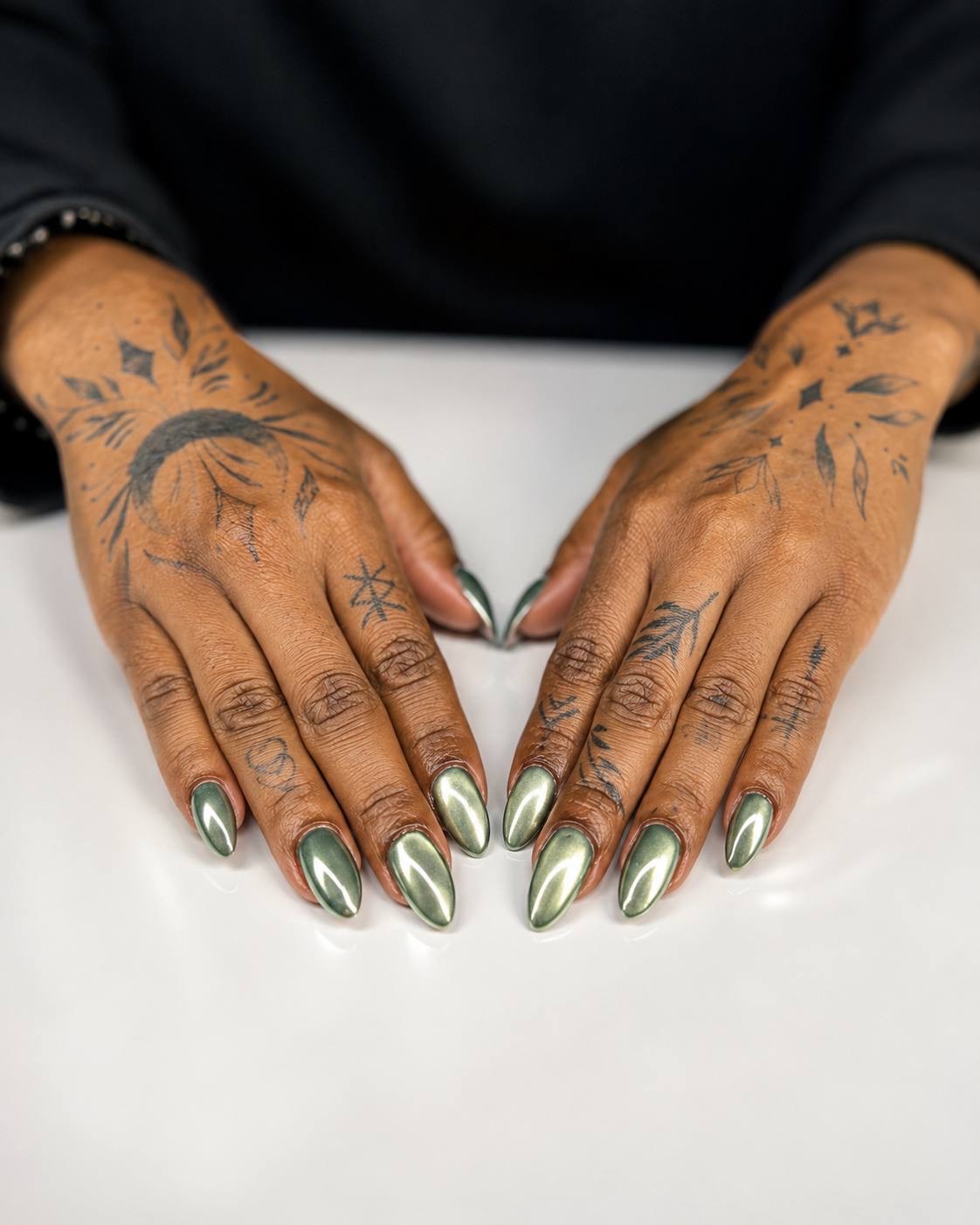 Polygel Acrylic Gel nail result at MK Beauty Amsterdam